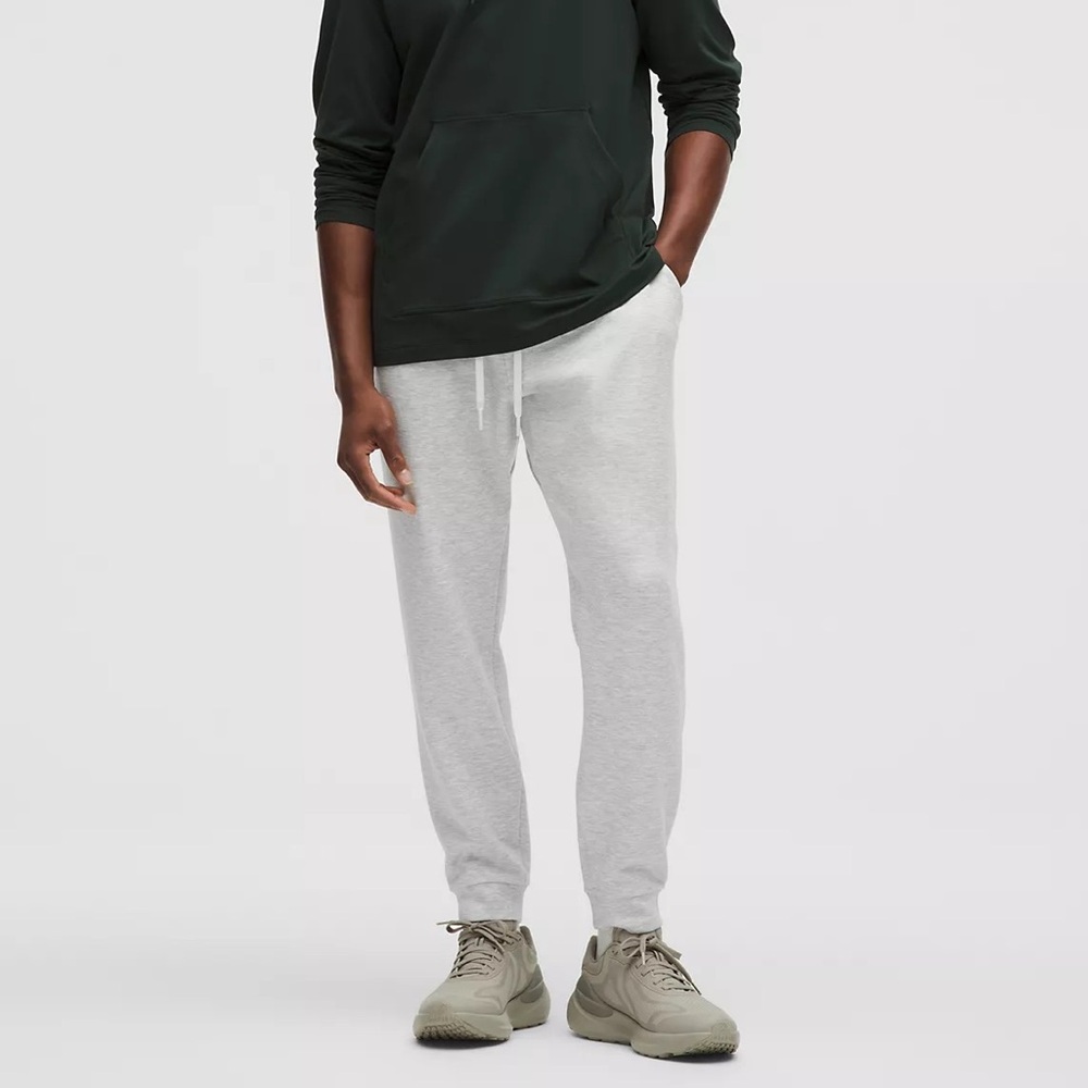 Lululemon Mens Smooth Spacer Gray Joggers
